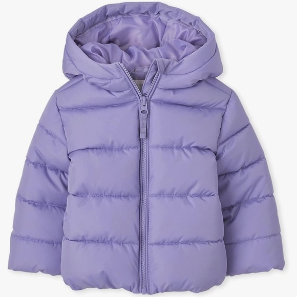 The Children's Place Baby and Toddler Girls' Medium Weight Wind-Resistant,  3T - Picture 1 of 6